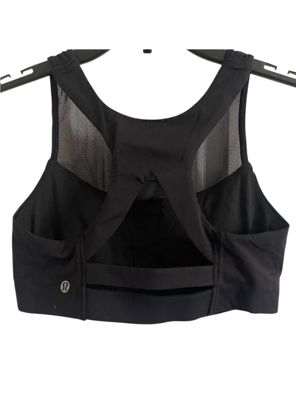 lululemon athletica Lululemon Gear Up Bra Score Jacquard Black Hero Blue/ Black